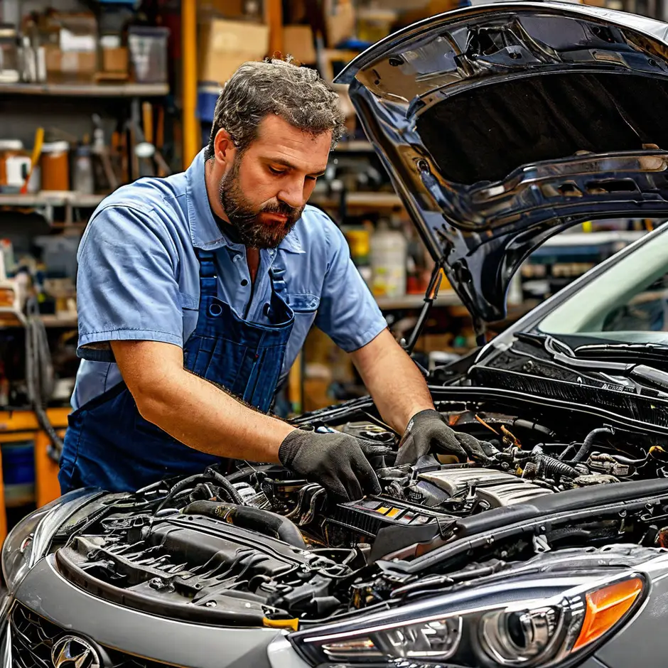 Снятие/установка клапанной крышки Hyundai Santa Fe