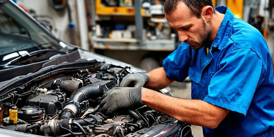 Замена фильтра топливного Хендай Санта Фе