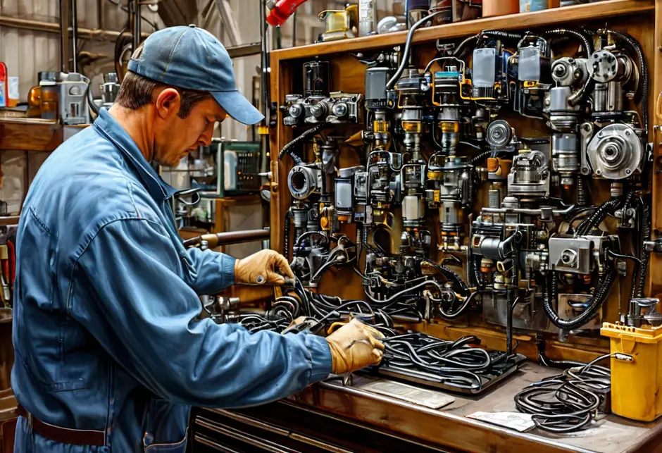 Проверка ТНВД на стенде Hyundai Santa Fe