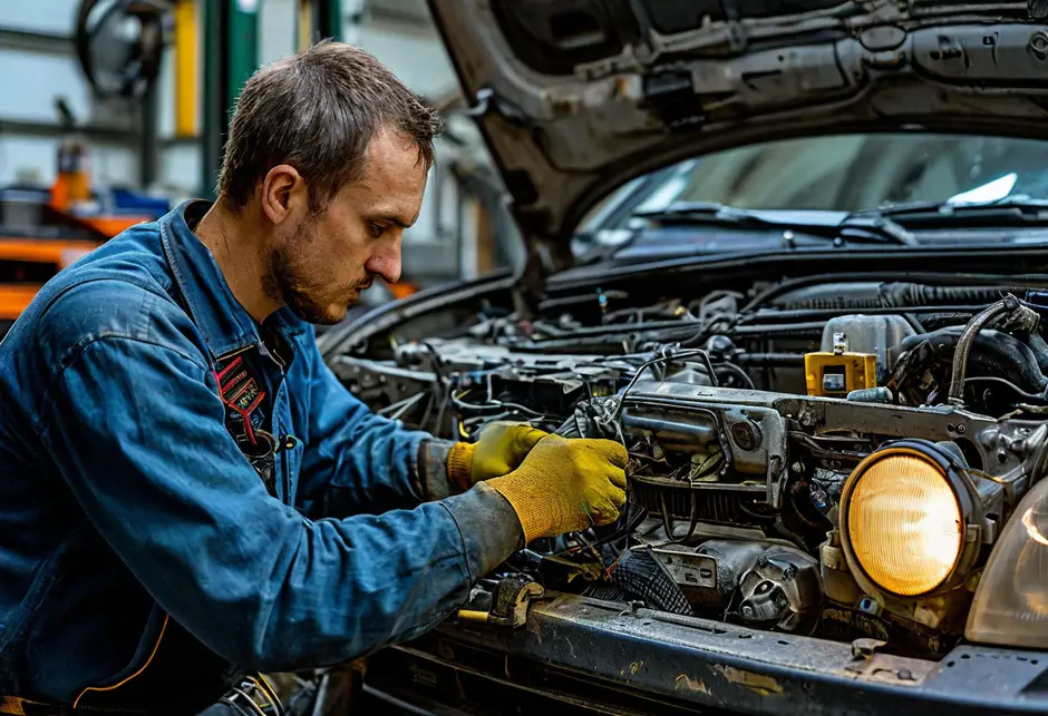 Замена лампы Хендай Старекс H1