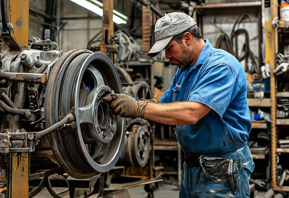 Замена заднего тормозного диска (с колодками) Хендай ix35/Tucson